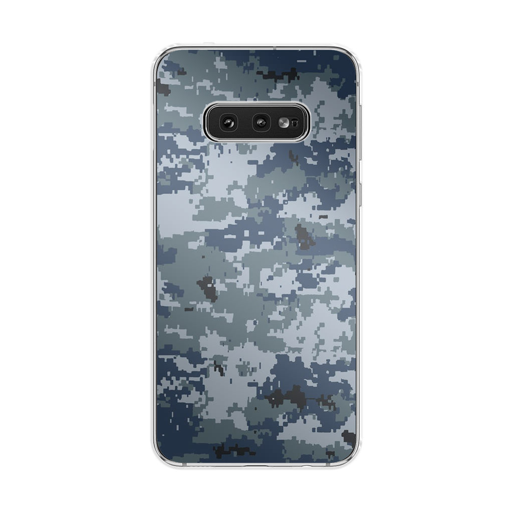 Navy Camo Galaxy S10e Case