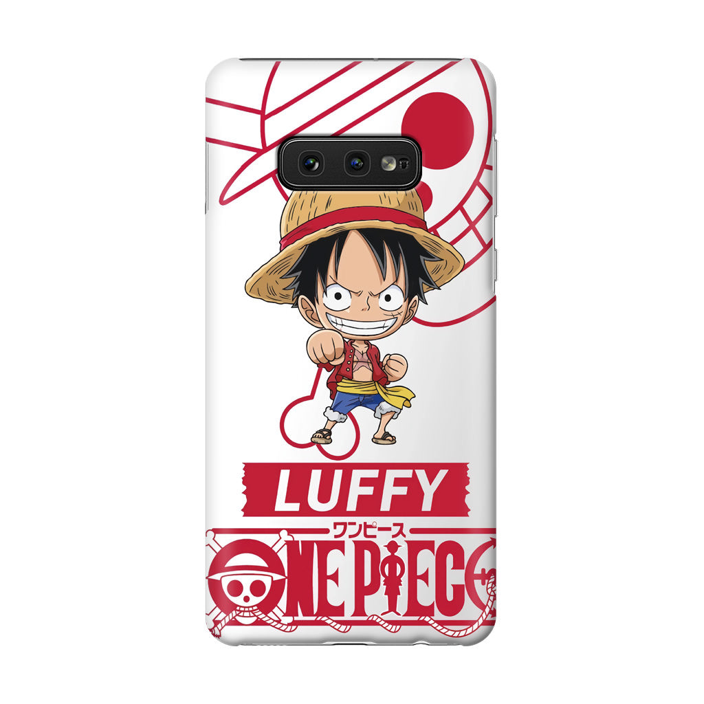 Chibi Luffy Galaxy S10e Case