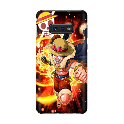 Luffy Red Hawk Punch Galaxy S10e Case