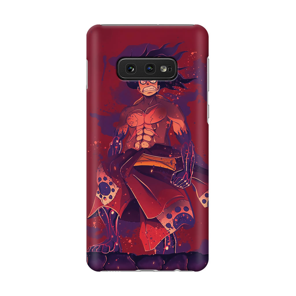 Luffy Snake Man Art Galaxy S10e Case