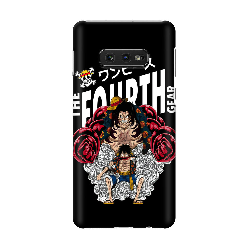 Luffy The Fourth Gear Black Galaxy S10e Case