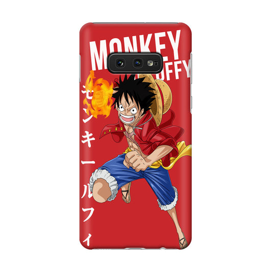 Monkey D Luffy Galaxy S10e Case