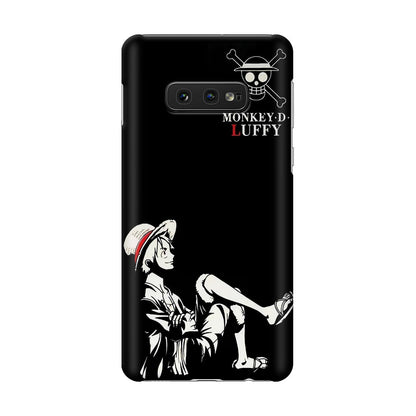 Monkey D Luffy Black And White Galaxy S10e Case