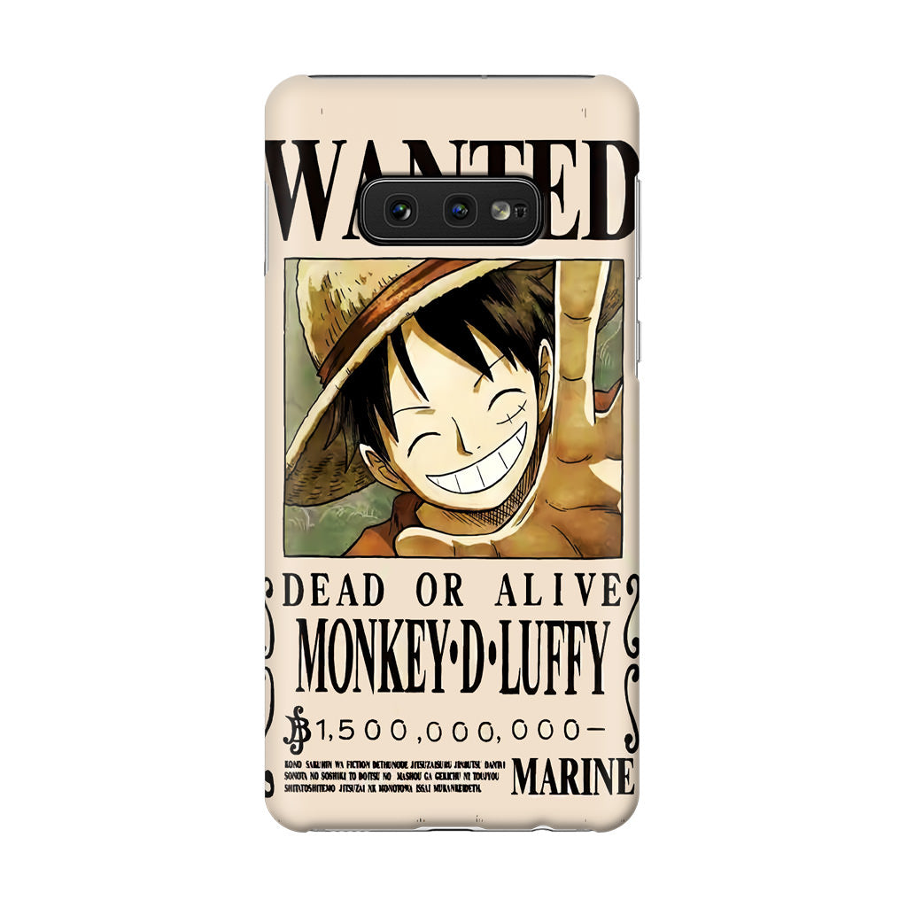 Monkey D Luffy Bounty Galaxy S10e Case