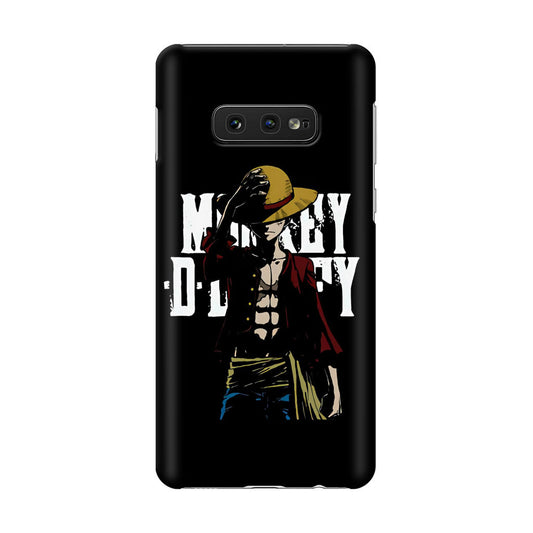 Monkey D Luffy Straw Hat Galaxy S10e Case