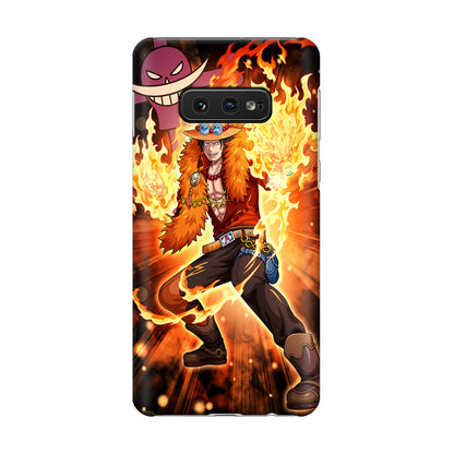 Portgas D Ace Fire Power Galaxy S10e Case