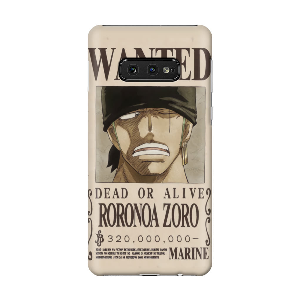 Roronoa Zoro Bounty Galaxy S10e Case