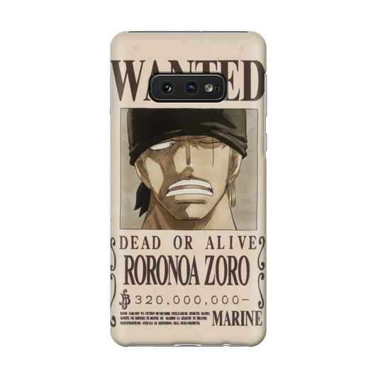 Roronoa Zoro Bounty Galaxy S10e Case