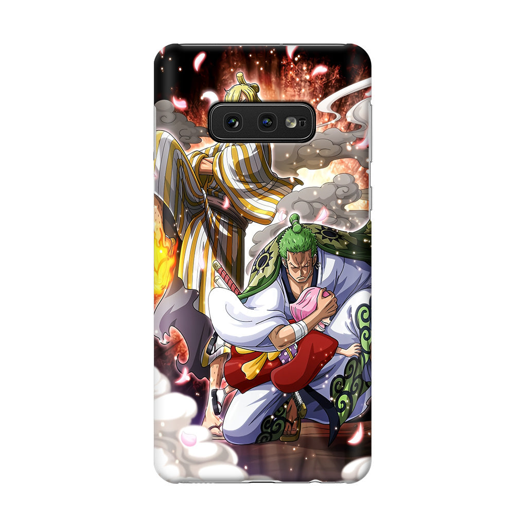 Sanji And Zoro Saving Otoko Galaxy S10e Case