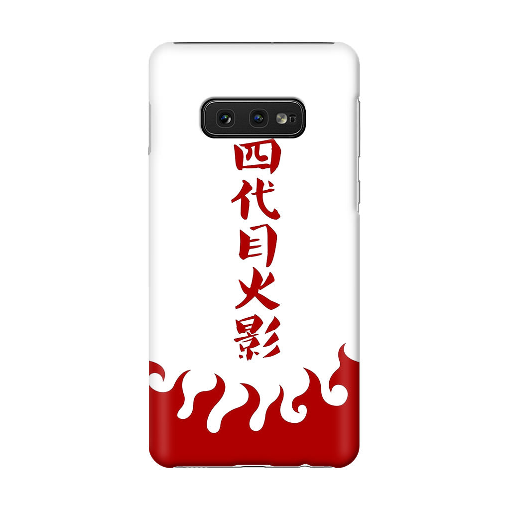 4th Hokage Cloak Galaxy S10e Case