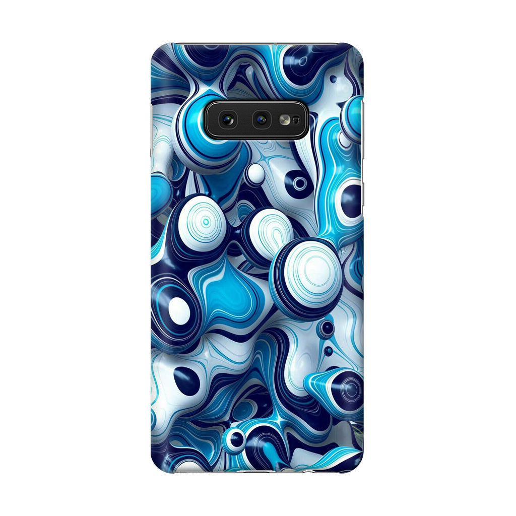 Abstract Art All Blue Galaxy S10e Case