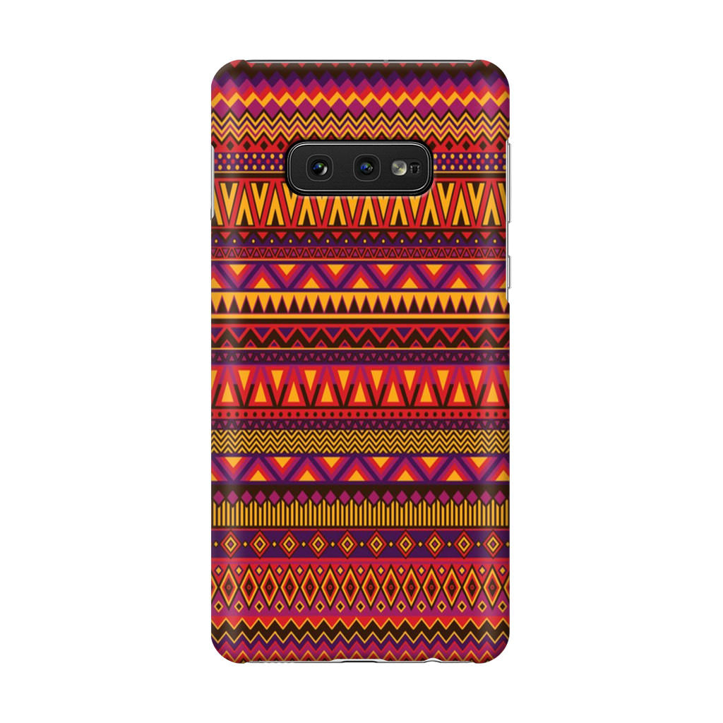 African Aztec Pattern Galaxy S10e Case