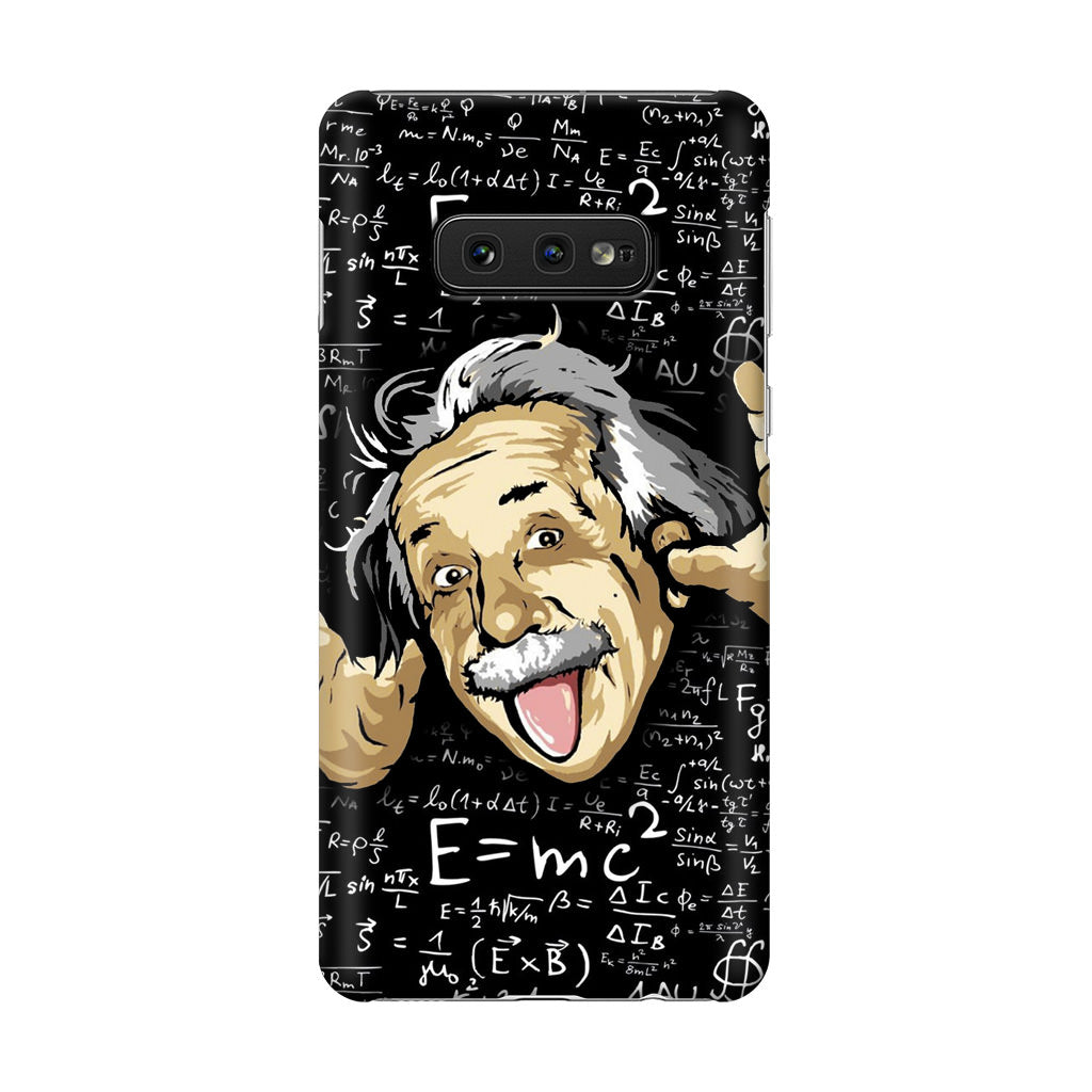 Albert Einstein's Formula Galaxy S10e Case