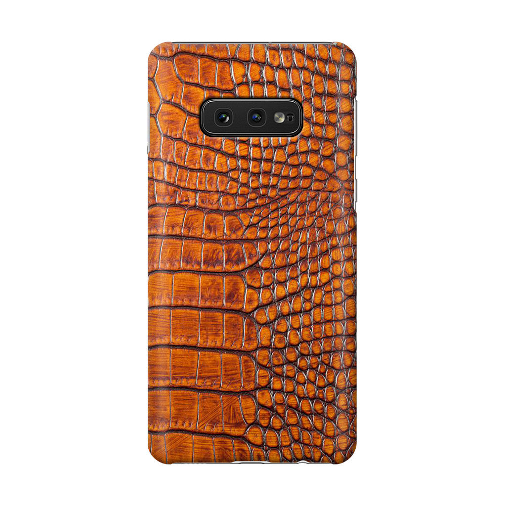 Alligator Skin Galaxy S10e Case