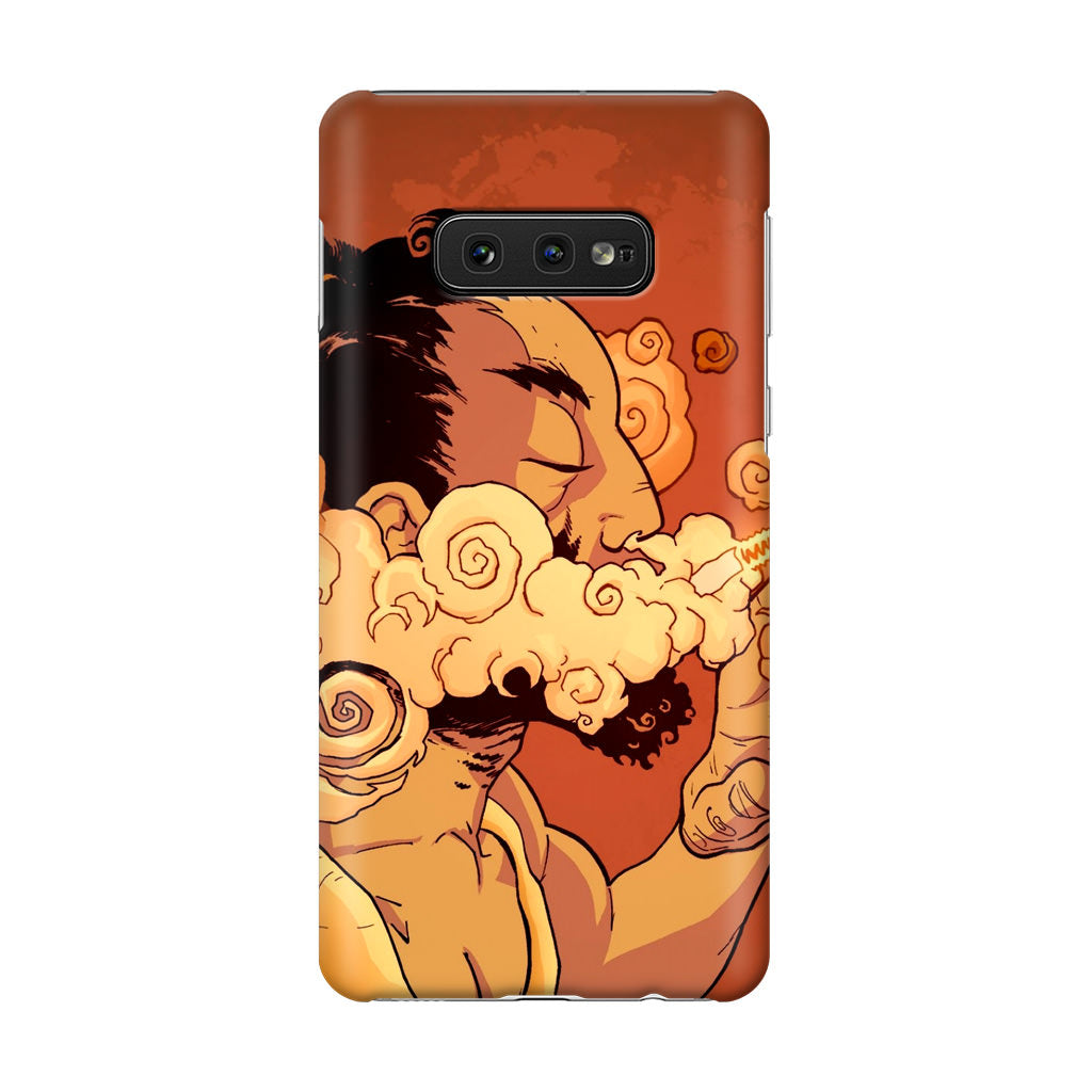 Artistic Psychedelic Smoke Galaxy S10e Case