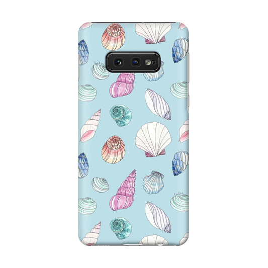 Beach Shells Pattern Galaxy S10e Case