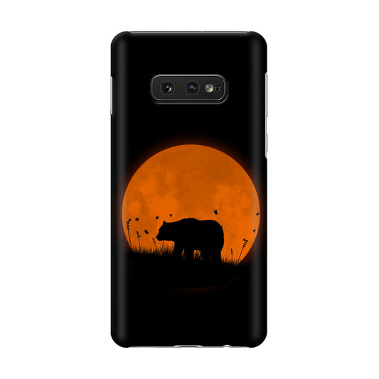 Bear Silhouette Galaxy S10e Case