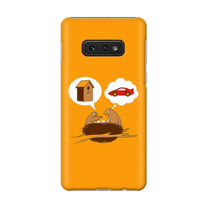 Bird Life Priorities Galaxy S10e Case