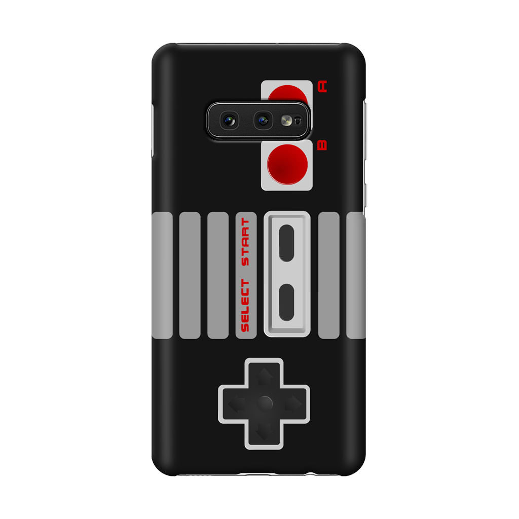 Black Console Controller Galaxy S10e Case