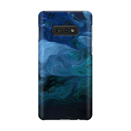 Blue Abstract Art Galaxy S10e Case