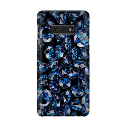 Blue Diamonds Pattern Galaxy S10e Case