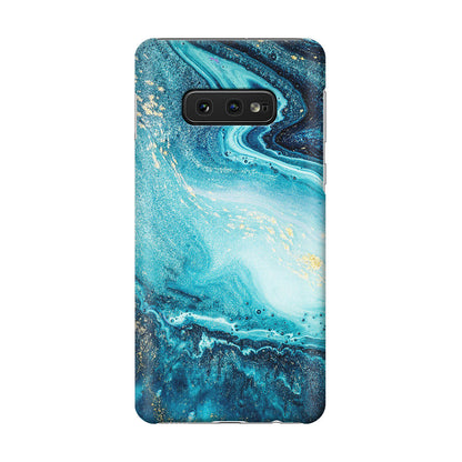 Blue Water Glitter Galaxy S10e Case