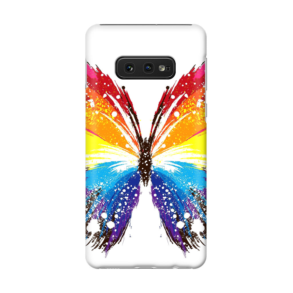 Butterfly Abstract Colorful Galaxy S10e Case