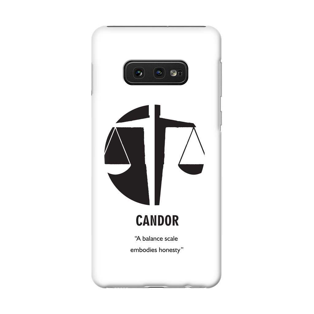 Candor Divergent Faction Galaxy S10e Case