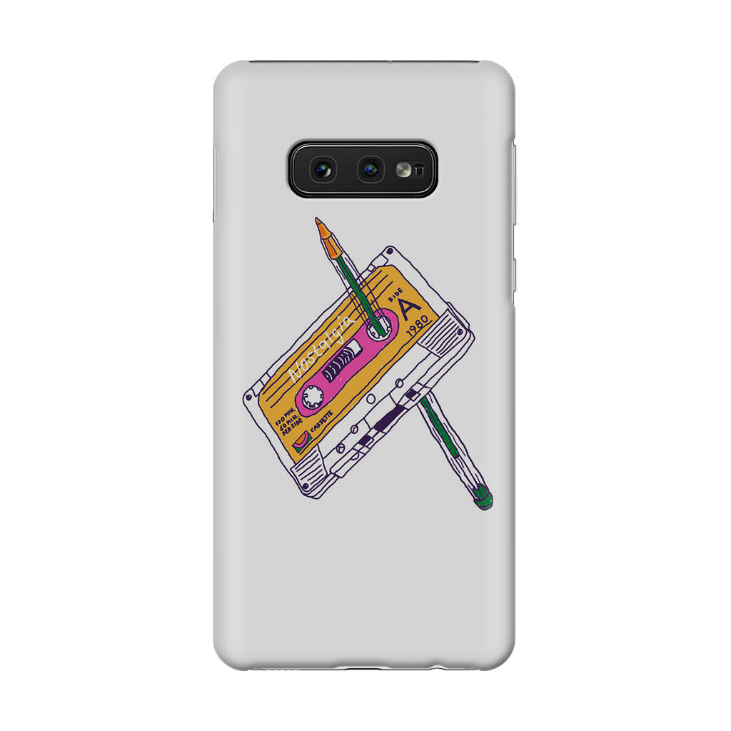 Cassete Tape Old Galaxy S10e Case