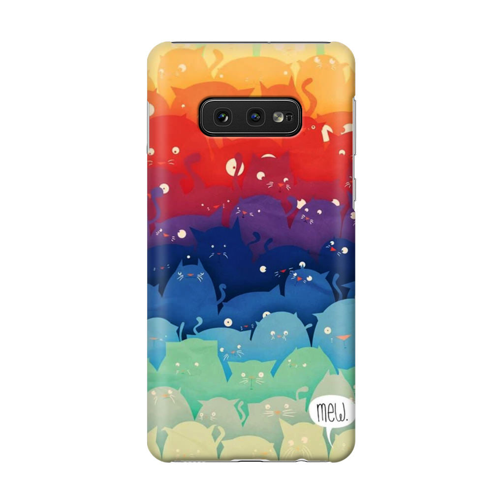 Cats Everywhere Galaxy S10e Case