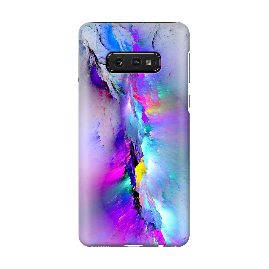 Colorful Abstract Smudges Galaxy S10e Case