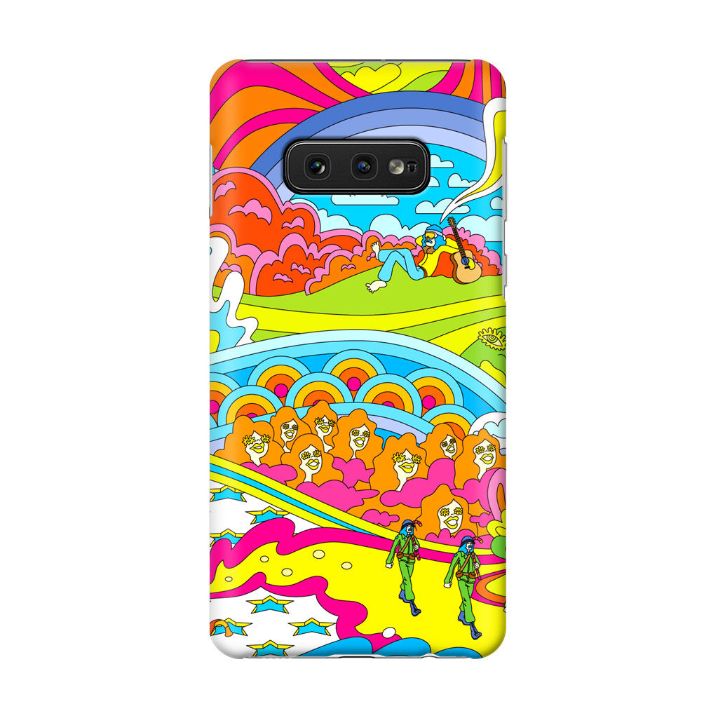 Colorful Doodle Galaxy S10e Case