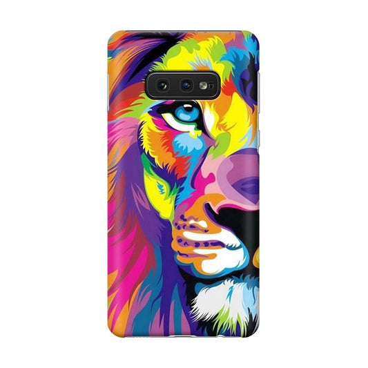 Colorful Lion Galaxy S10e Case