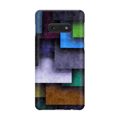 Colorful Rectangel Art Galaxy S10e Case