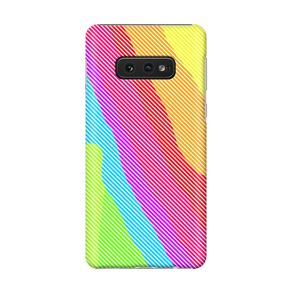 Colorful Stripes Galaxy S10e Case