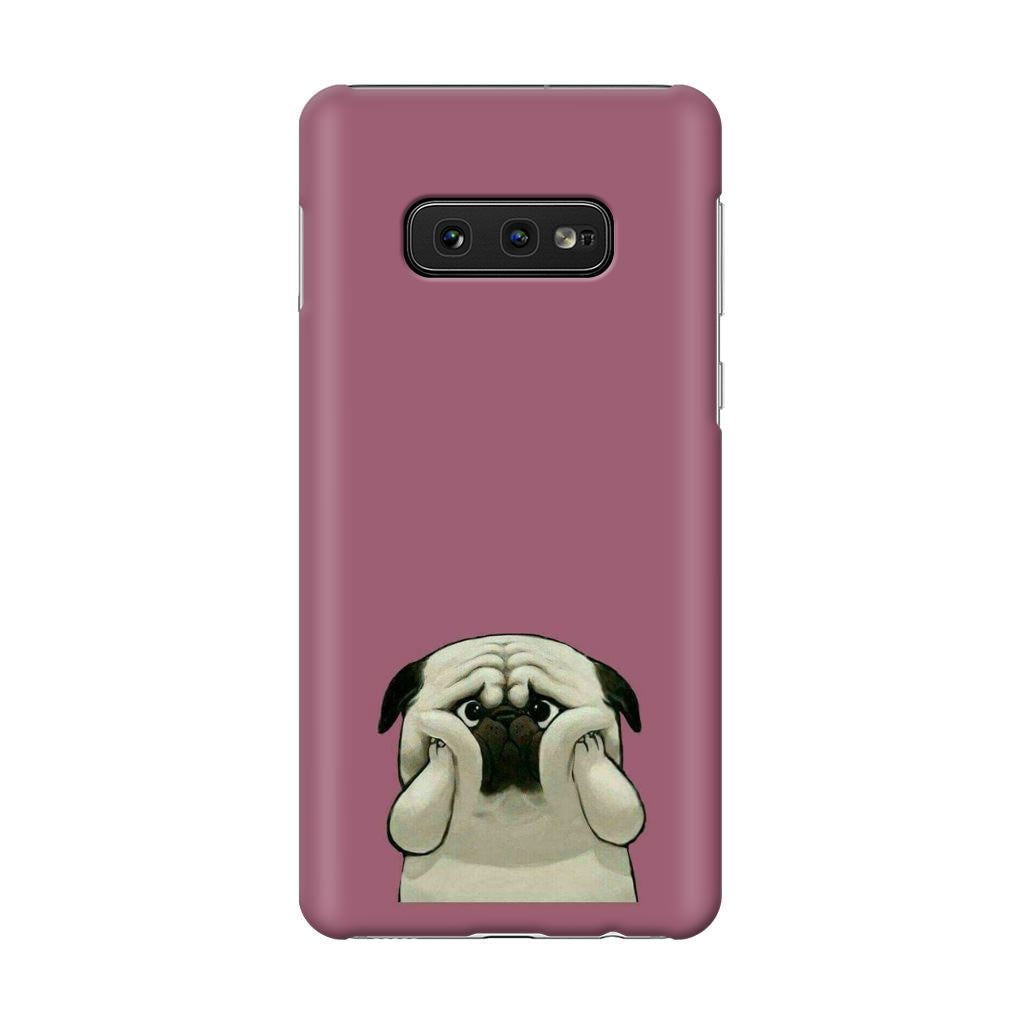 Cubby Pug Galaxy S10e Case