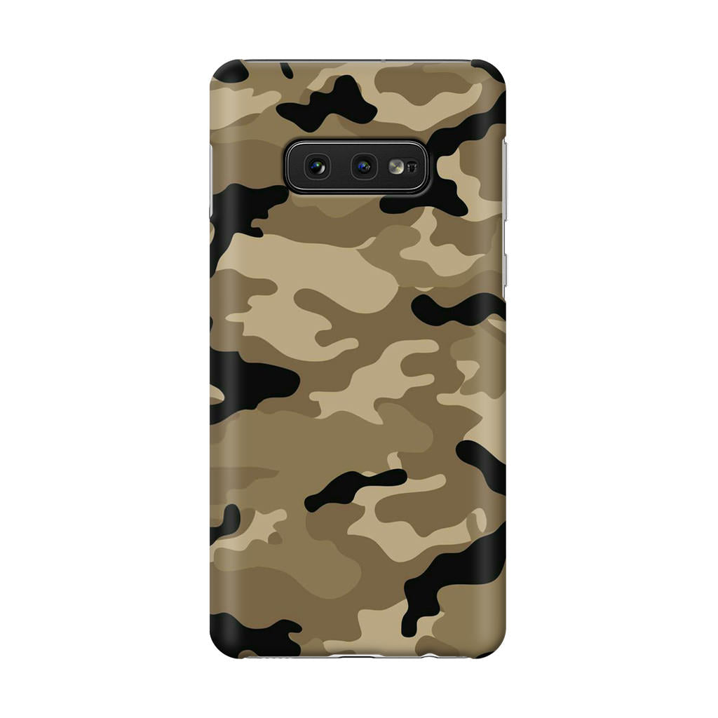 Desert Military Camo Galaxy S10e Case