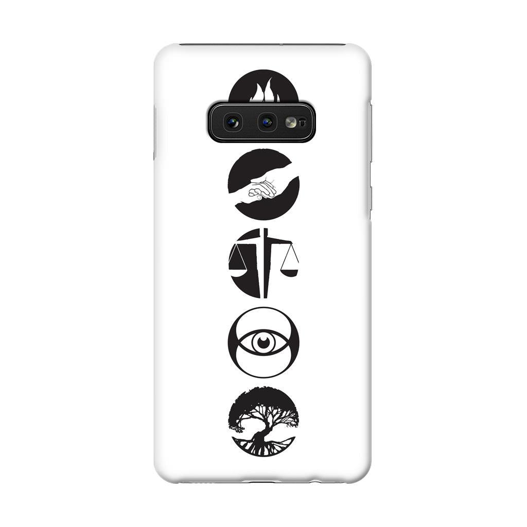 Divergent Factions Galaxy S10e Case