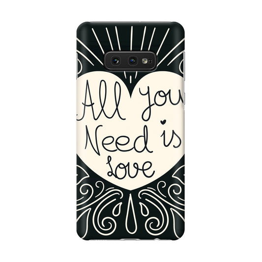 Drawn Love Galaxy S10e Case