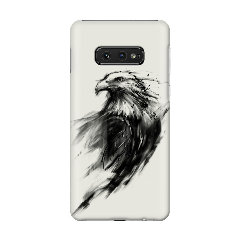 Eagle Art Black Ink Galaxy S10e Case