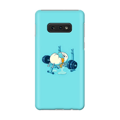 Egg Accident Workout Galaxy S10e Case