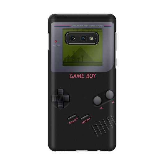 Game Boy Black Model Galaxy S10e Case