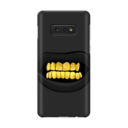 Gold Grillz Galaxy S10e Case