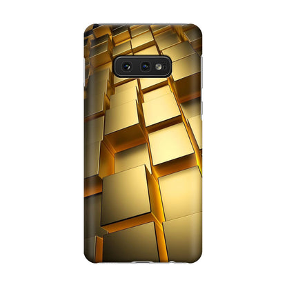 Golden Cubes Galaxy S10e Case