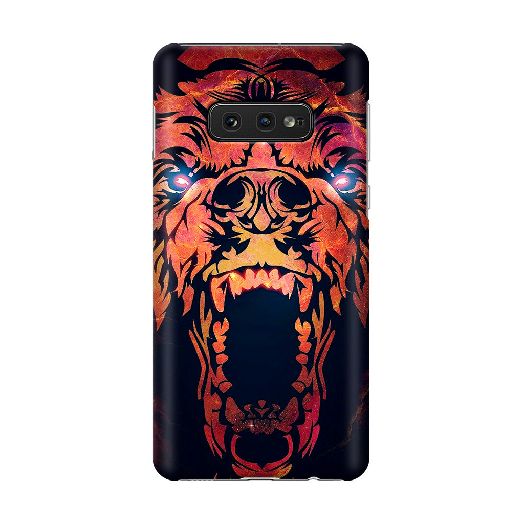 Grizzly Bear Art Galaxy S10e Case