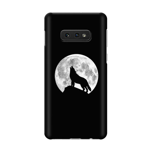 Howling Night Wolves Galaxy S10e Case