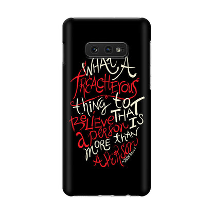 John Green Quotes More Than A Person Galaxy S10e Case