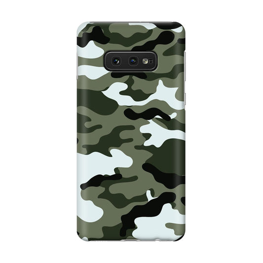 Military Green Camo Galaxy S10e Case