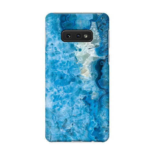 Navy Blue Marble Galaxy S10e Case