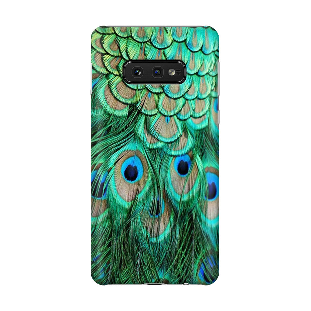 Peacock Feather Galaxy S10e Case